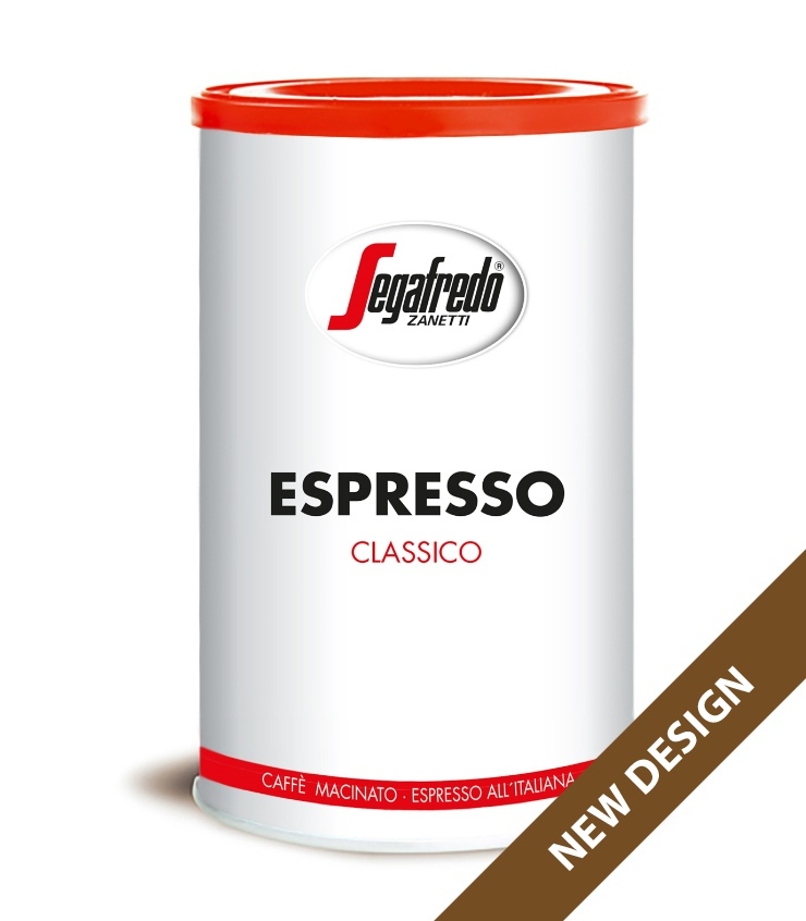 Segafredo Espresso Classico mletá káva 250g
