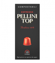 PELLINI TOP Arabica 100%  pro Nespresso 10ks