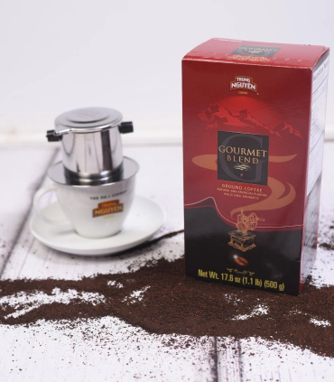 Trung Nguyen Gourmet Blend mletá vietnamská káva 500g