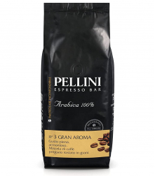 Pellini Espresso Gusto Bar Nr. 3 Gran Aroma zrnková káva 1kg