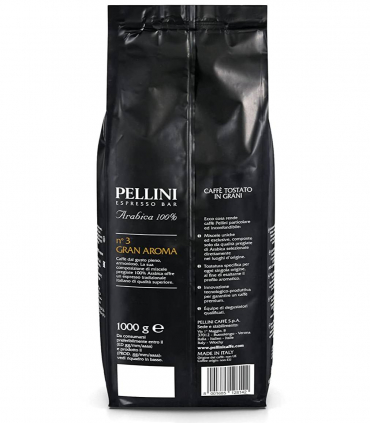 Pellini Espresso Gusto Bar Nr. 3 Gran Aroma zrnková káva 1kg