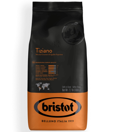 Bristot Tiziano zrnková káva 1kg