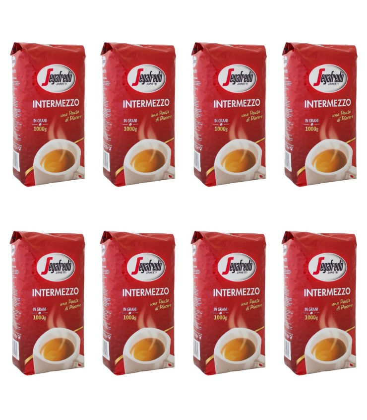 Segafredo Intermezzo zrnková káva 8kg