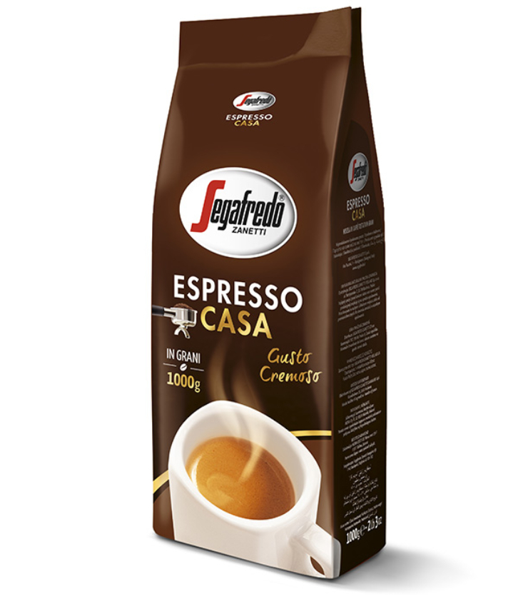 Segafredo Espresso Casa zrnková káva 500g