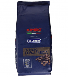 DeLonghi Kimbo Espresso 100% Arabica zrnková káva 1kg