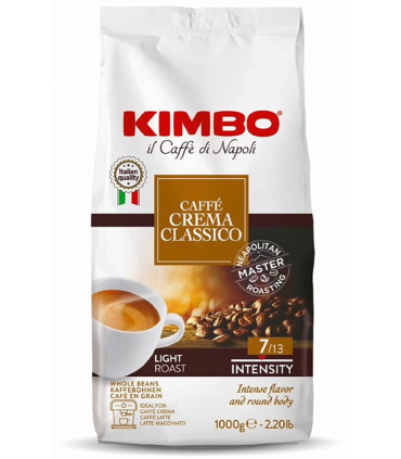 Kimbo Caffe Crema Classico zrnková káva 1kg