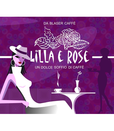 Blasercafé Lilla e Rose zrnková káva 1kg