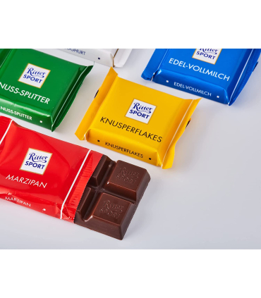 Ritter Sport čokolády 84 x 16g