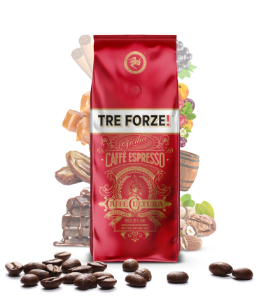 TRE FORZE! zrnková káva