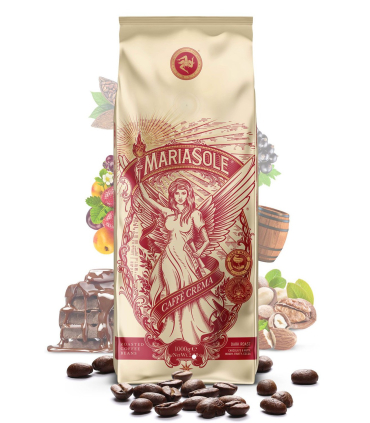 MariaSole Caffè Crema zrnková káva 1kg