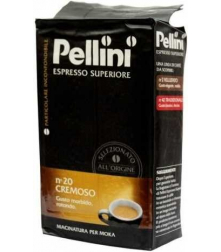 Pellini Superiore n°20 Cremoso 250g mletá káva