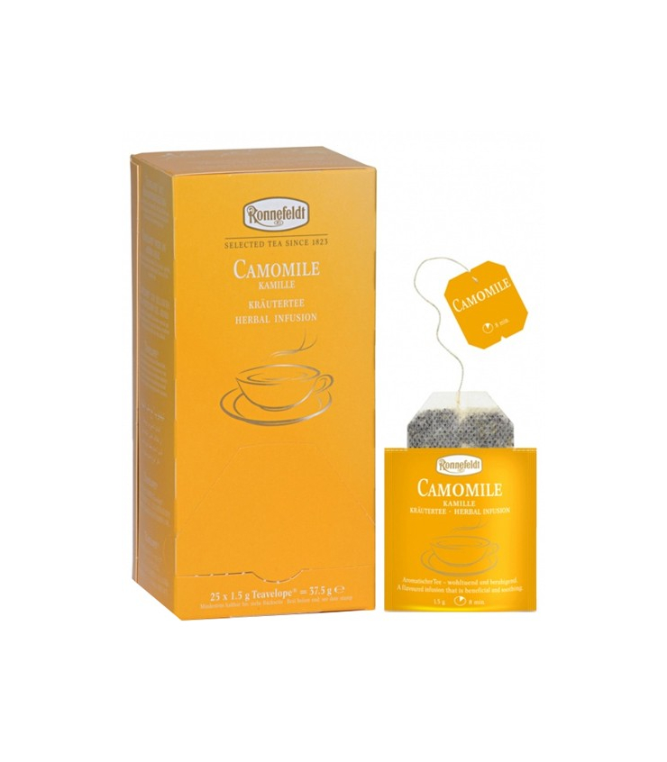Ronnefeldt Teavelope Camomile porcovaný čaj 25 x 1,5g