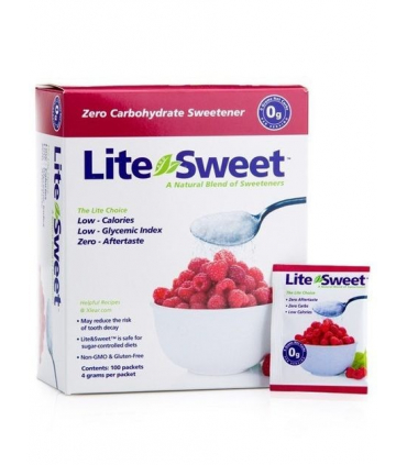 Sladidlo Lite&Sweet - Erythritol s Xylitolem 100 x 4g