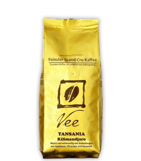 Tanzánie Kilimanjaro zrnková káva 250g