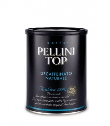 Káva Pellini TOP Decaffeinato 250g mletá káva