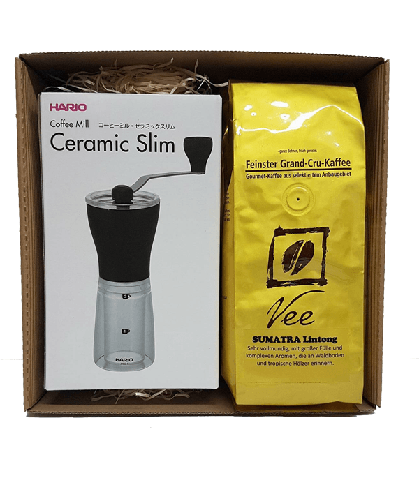 Dárkové balení Skerton Mini Mill + 2 Vee kaffe